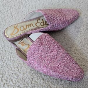 Sam EdelmanWomen's Eiko Slip On Mule Flats Size 5